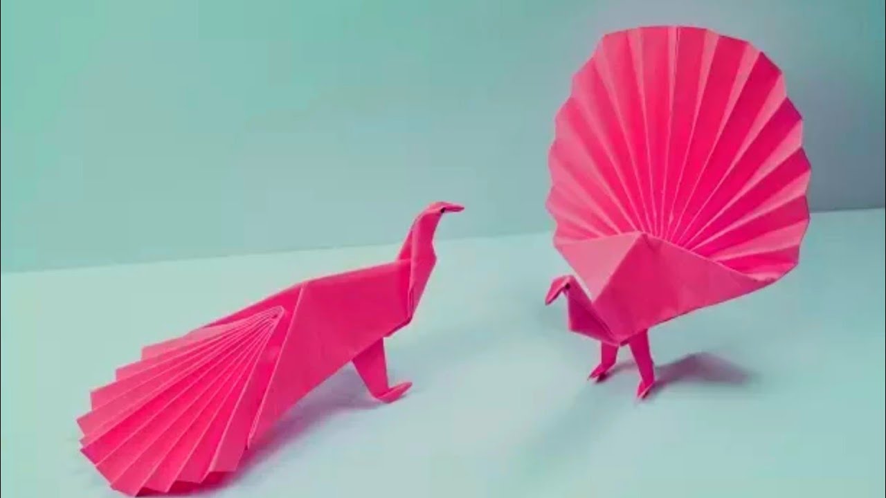 cara membuat burung dari kertas origami YouTube