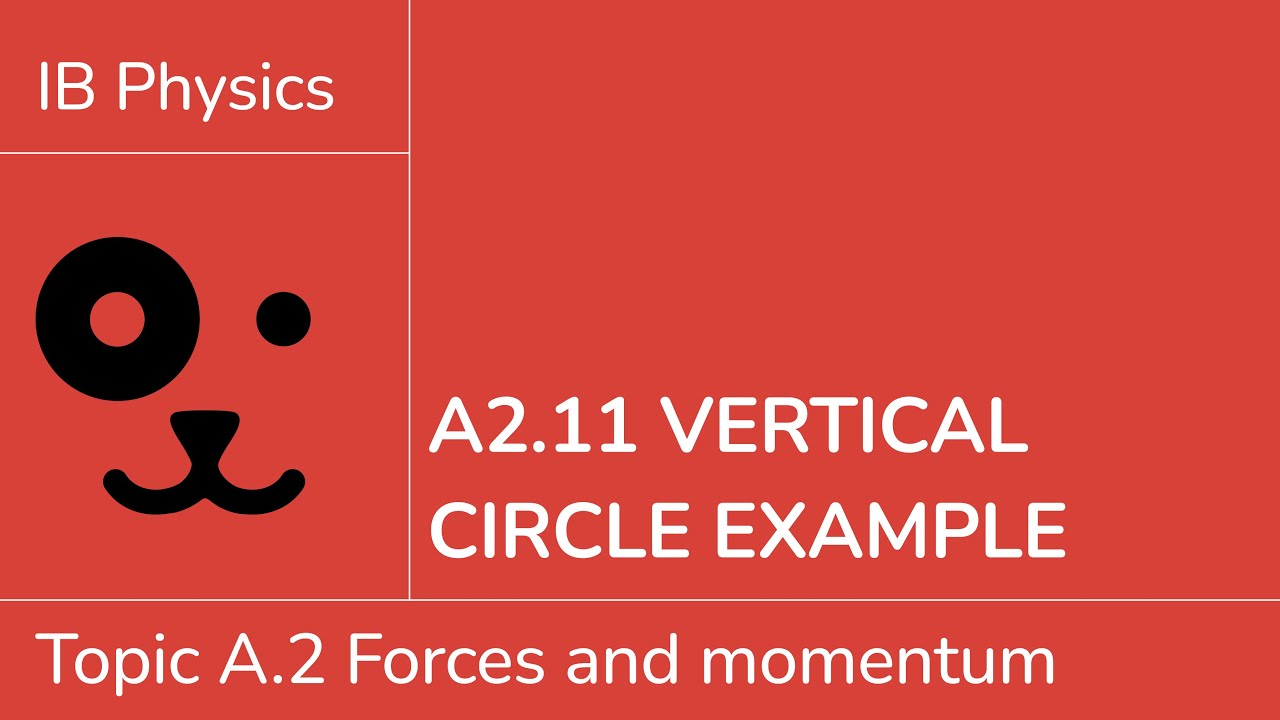 A2.11 Vertical circle example [IB Physics SL/HL]