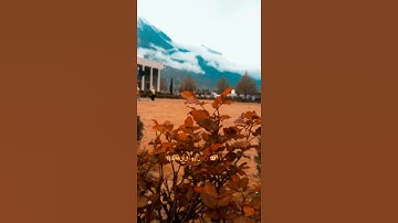 KIU UNIVERSITY GILGIT BEAUTIFUL MORNING VIEW ❤