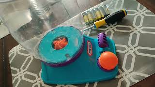 Changing the batteries on my Little Tikes STEM Jr. Tornado Tower