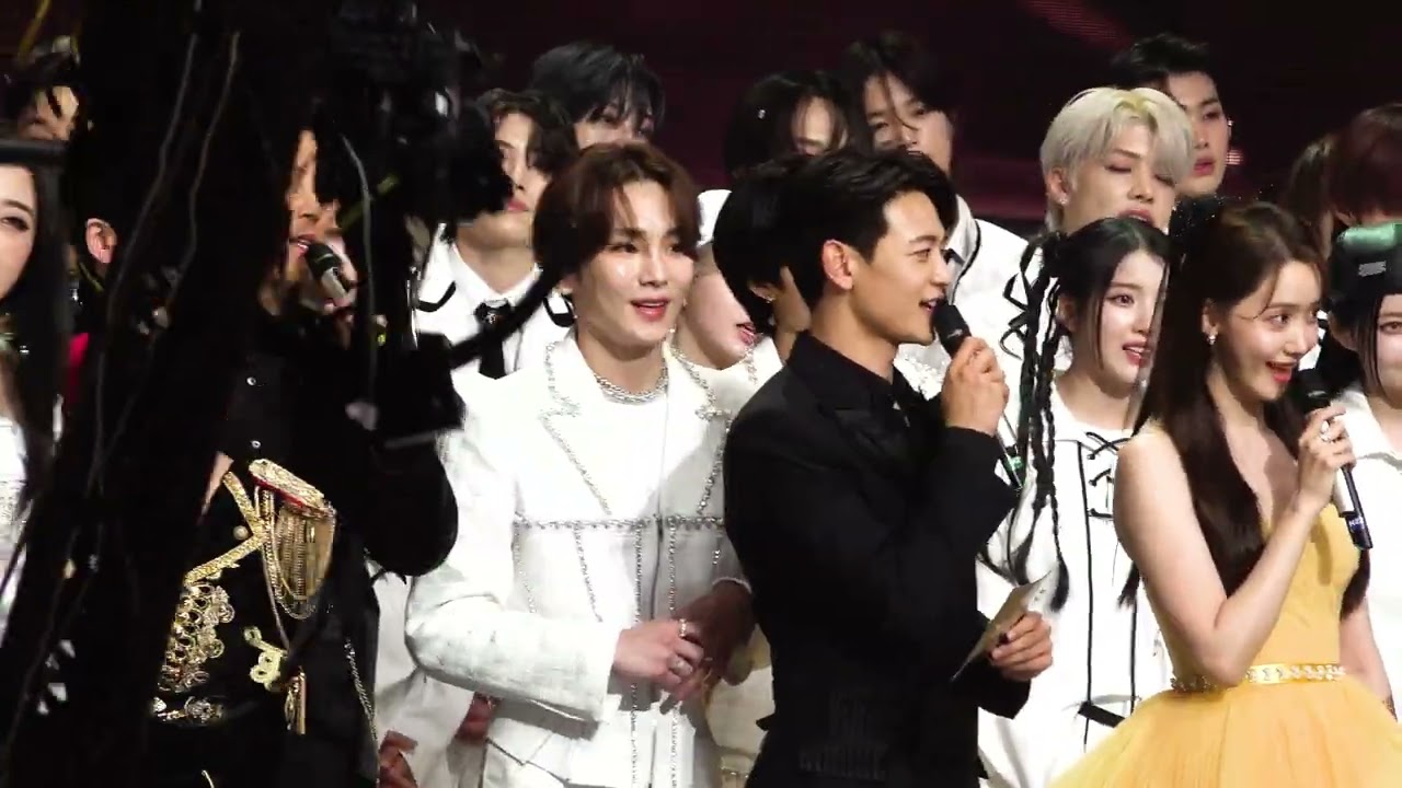 240101 가요대제전 엔딩 걱정말아요 그대 - 전 출연자 샤이니 포커스