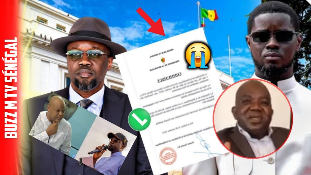 ‼️Urgent🚨Letre de démission de Ousmane sonko...à diomaye ? Procès Mame Mbaye Niang😱🙊🙊