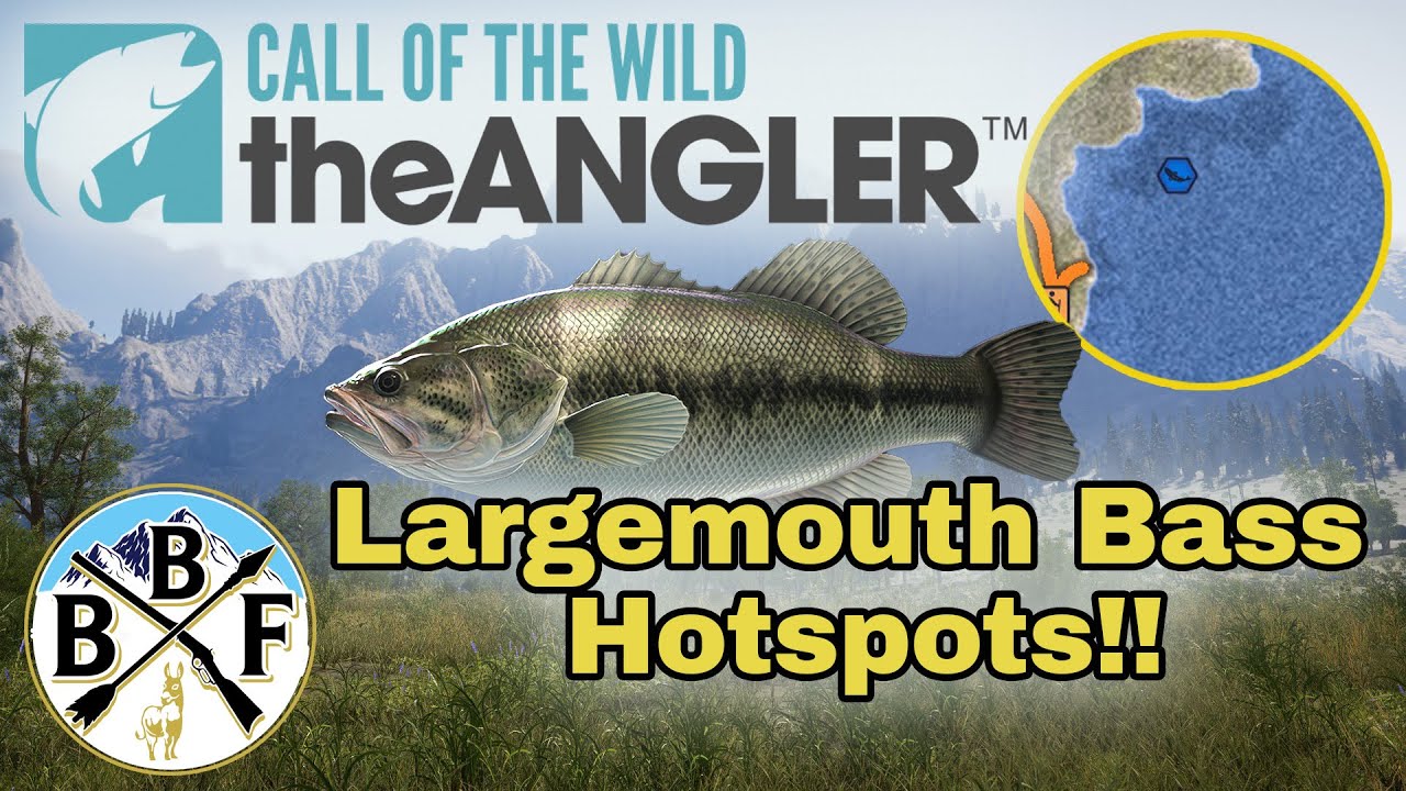 Hotspot Guide: Largemouth Bass - Plus Hook Size, Bait and Lure