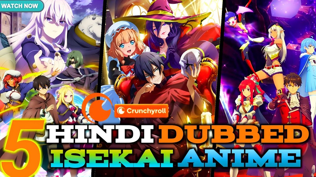 TOP 5 HINDI DUBBED ISEKAI ANIME SERIES IN 2025 YouTube