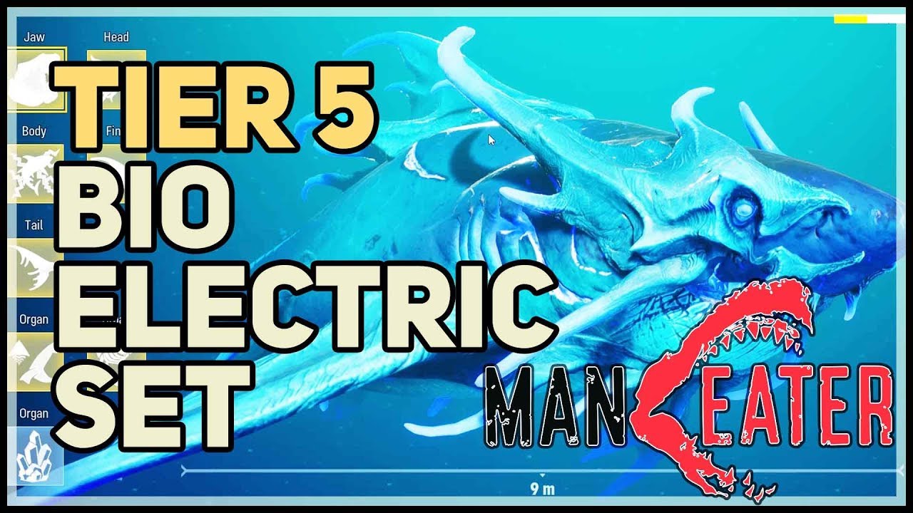 Fully Upgraded Bio-Electric Set Maneater