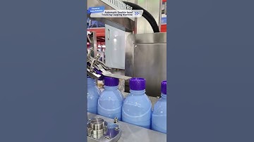 Automatic Double-head Tracking Capping Machine #machine #filling #capping