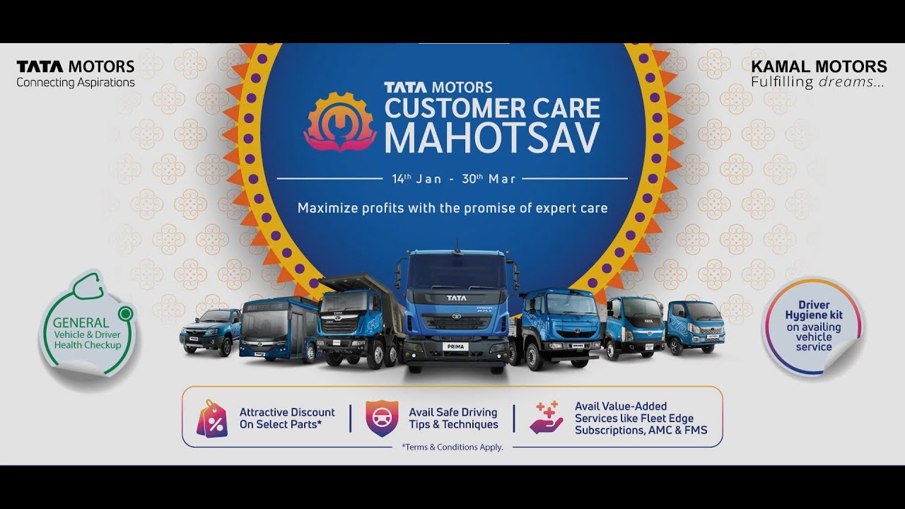 Tata Motors Customer Care Mahotsav Campaign At Kamal Motors Somatane tata-motors-customer-care-mahotsav-campaign-at-kamal-motors-somatane