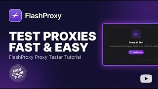 Celebrity How to Test Proxies Fast | FlashProxy Proxy Tester Wealth
