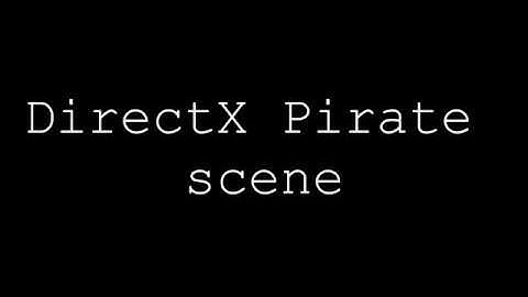 Very High quality directX video for Graphical Games Programming