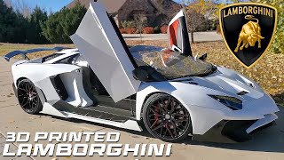 Physicist 3D-Printed a Full-Scale Lamborghini in his Backyard by Wonder World 195,095 views 4 months ago 11 minutes, 49 seconds