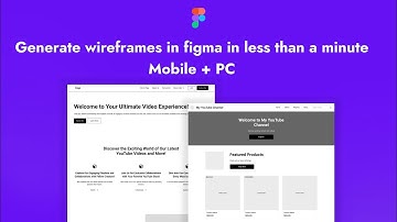 Hoe je in minder dan een minuut een wireframe in Figma maakt | Snelle tutorial