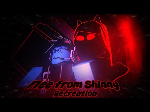 Flee from Shinny recreation (Roblox Flee the facility Animated)