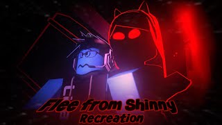 Flee from Shinny recreation (Roblox Flee the facility Animated)