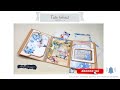 Tuto partie 1 4  trifold    scrapbooking  tutorials  tutoscrapbooking  scrapbook