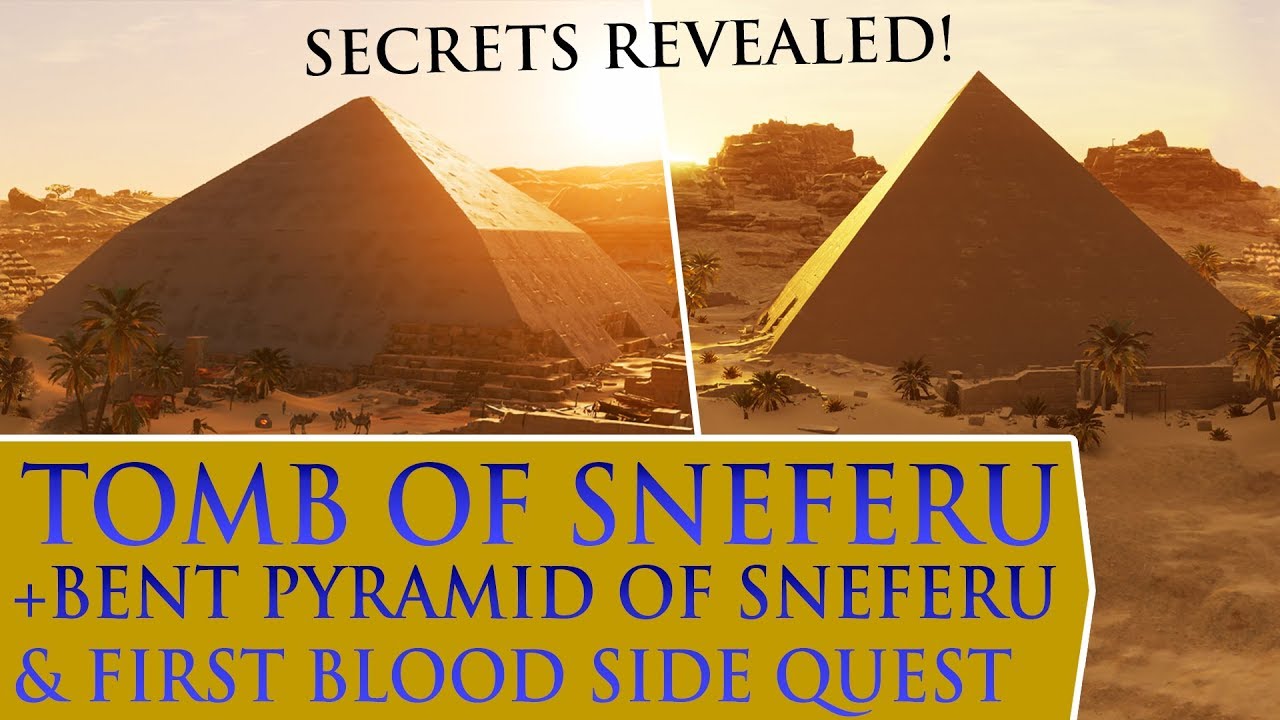 Assassin S Creed Origins Side First Blood Bent Pyramid Of Sneferu | My ...