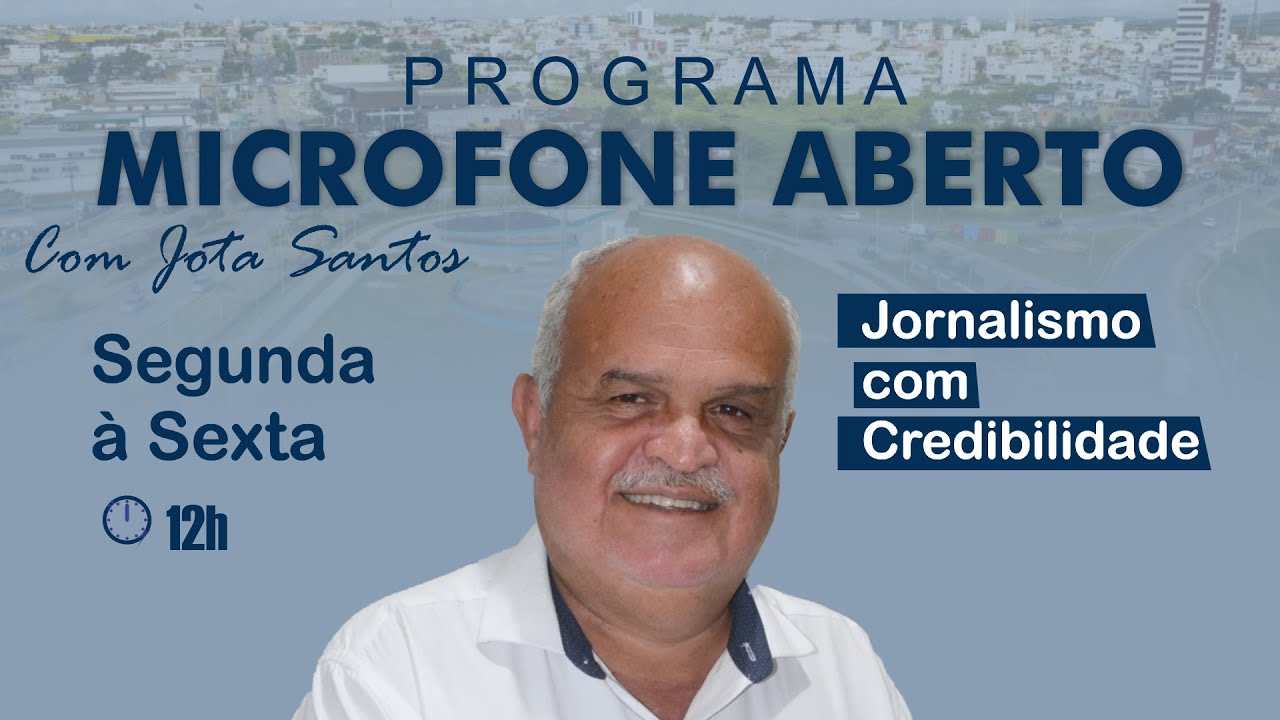 Microfone Aberto Edição nº 91- 27/03/2025 - Jota Santos