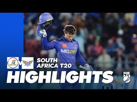 SA20 Season Kicks Off! 🔥 MI Cape Town v Durban's Super Giants | Highlights | Fox Cricket
