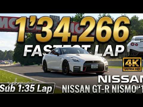GT7】MFG 8番 GT-R PP600セッティング！1'34.266 Fastest Lap at Road