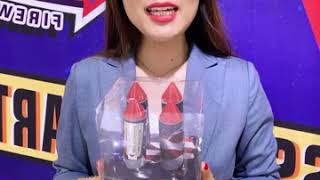 JL2073F rocket shape fountain for US market