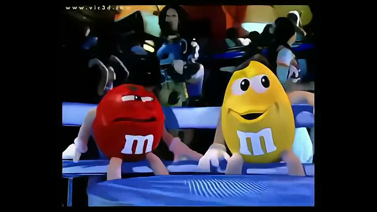 M&M's "Party Box" TV commercial (2000, Russia, 4K Upscale)
