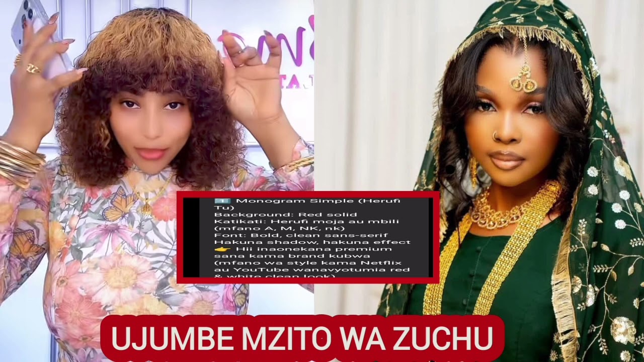 ESMA DADA WA DIAMOND ANDIKA UJUMBE HUU MZITO KWA ZUCHU TAZAMA UJIONE