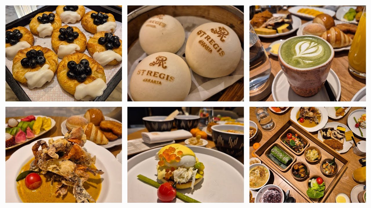 St Regis Jakarta Insane Breakfast Buffet! ❤️🇯🇵 #travel #indonesia #eating #food #foodie #yummy