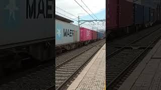 Teco Logitren Jundiz-Valencia Fsl con la 335027.Estación de Almansa (Albacete)09/03/2023 de