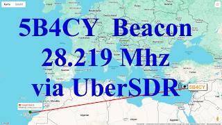 5B4CY Beacon 28.219 Mhz  Locator: KM65MA [ 2026-09-05]  pwr 10 watt 