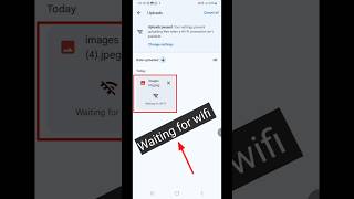 Google drive upload problem | Google drive upload problem waiting for network #shorts