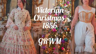 Getting Dressed -  Christmas 1856 #victorian #christmas 