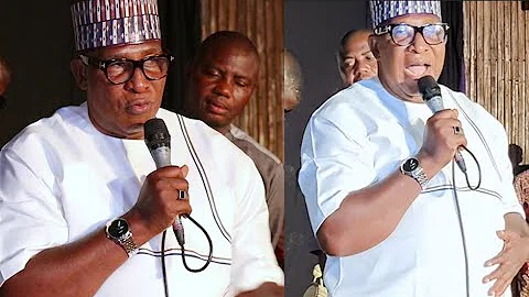 "So Painful, My Mum Is Too Young To Die" Oga Bello Cries Out At His 107 Mum's Burial Ceremony