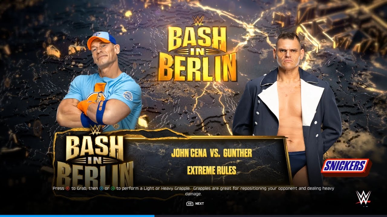 Джон Сина против Гюнтера | Последний матч Сины: основные моменты шоу Saturday Night's Main Event,...