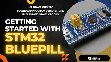 Getting Started with STM32 Blue Pill: Clock Setup & Code Upload with ST-Link Programmer | #stm32