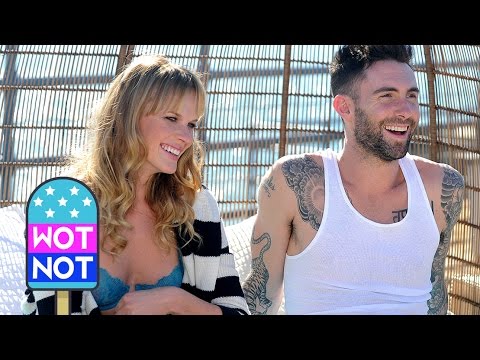 adam-levine-cuddling-ex-girlfriend-in-bed-on-a-pier-while-shooting-never-gonna-leave-this-bed