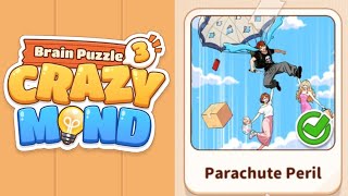 Brain Puzzle 3 Parachute Peril #games #brainpuzzle #parachute 