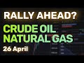 Crude oil price live today  reversal rally  buy  natural gas price prediction today 26 april