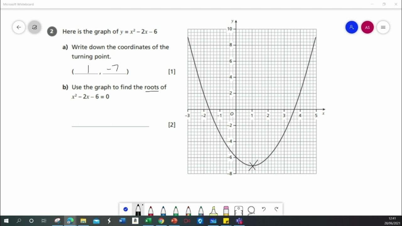Graphs of Quadratic Functions - Edexcel GCSE Maths Higher - YouTube