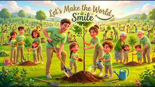Let’s Make The World Smile - Happy Kids Music | Cartoon Song For Kids | Nhạc thiếu nhi Tiếng Anh