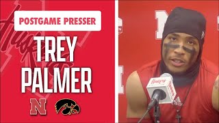 Trey Palmer breaks down his record-breaking day against Iowa Hawkeyes in final game at Nebraska