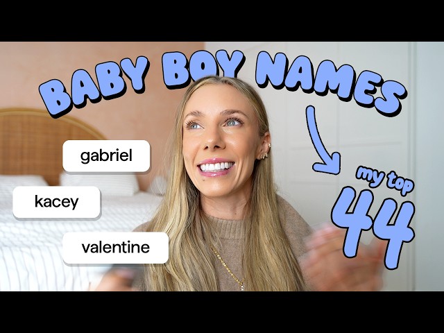 Boy names I loved but didn't use | 44 unique/uncommon boy names