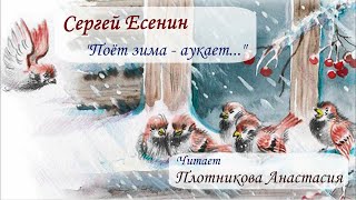 Сергей Есенин «Поёт зима - аукает...» ❄️ #страначитающая