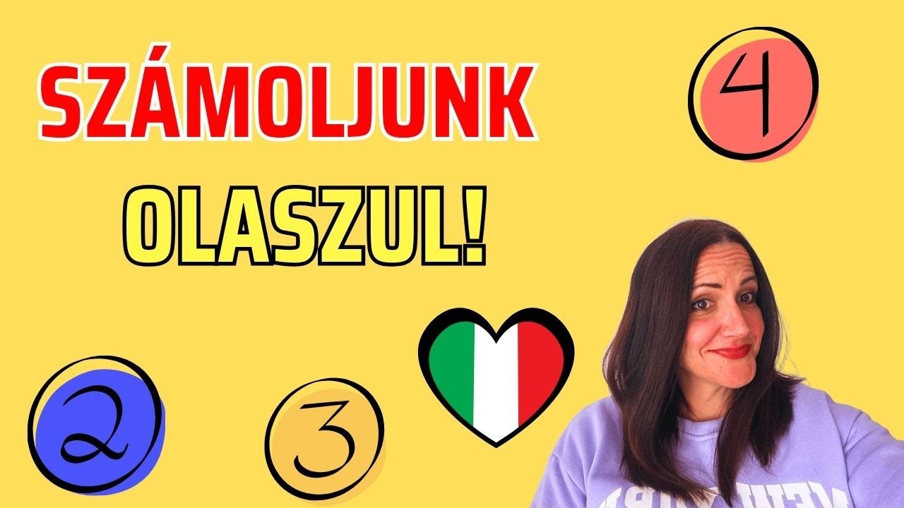 Számoljunk olaszul! 🇮🇹 Tanuld meg az olasz számokat könnyedén