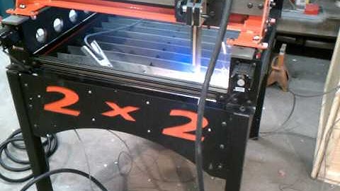 Torchmate 2x2 first cut!  www.torchmate.com