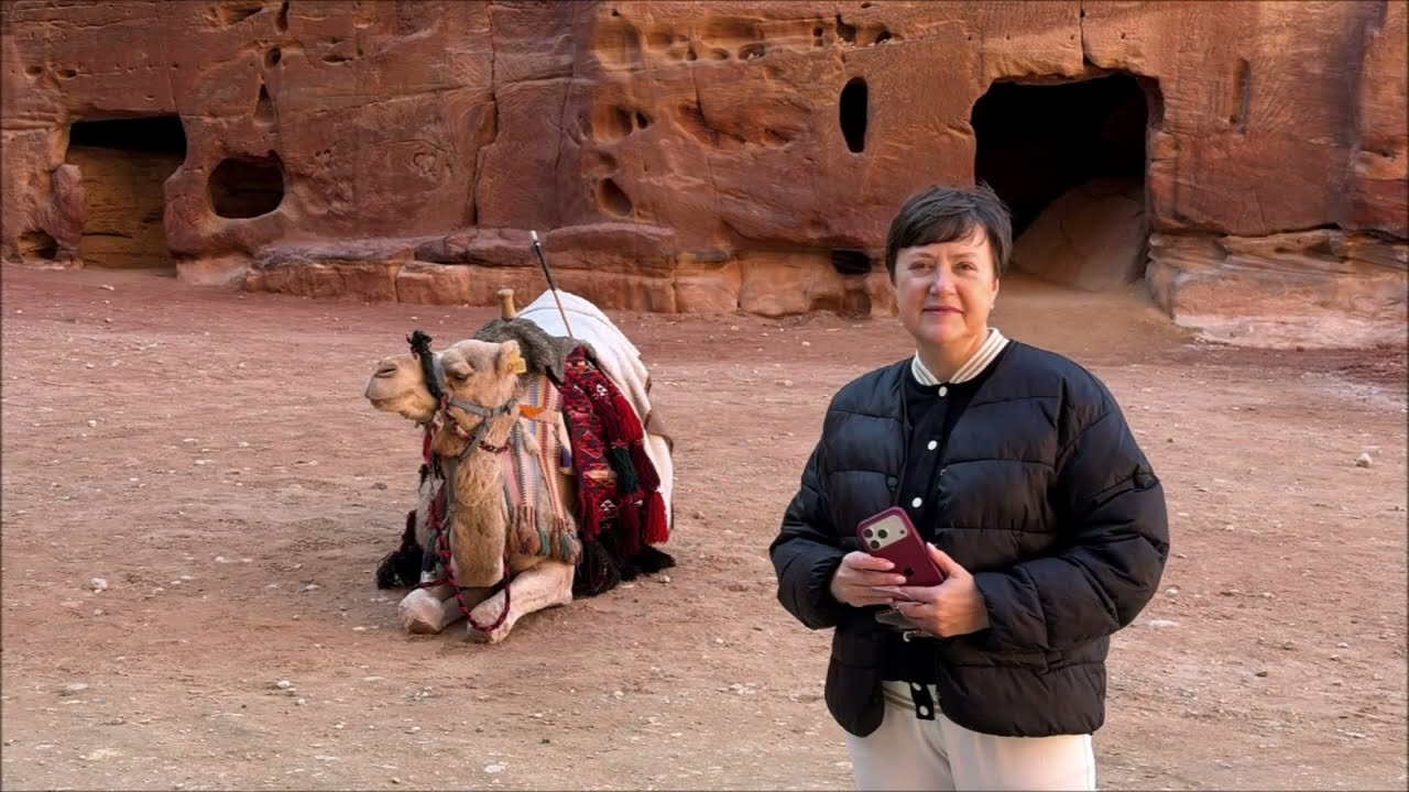 Петра. Улица фасадов, театр, гробницы. Январь, 2026 г.