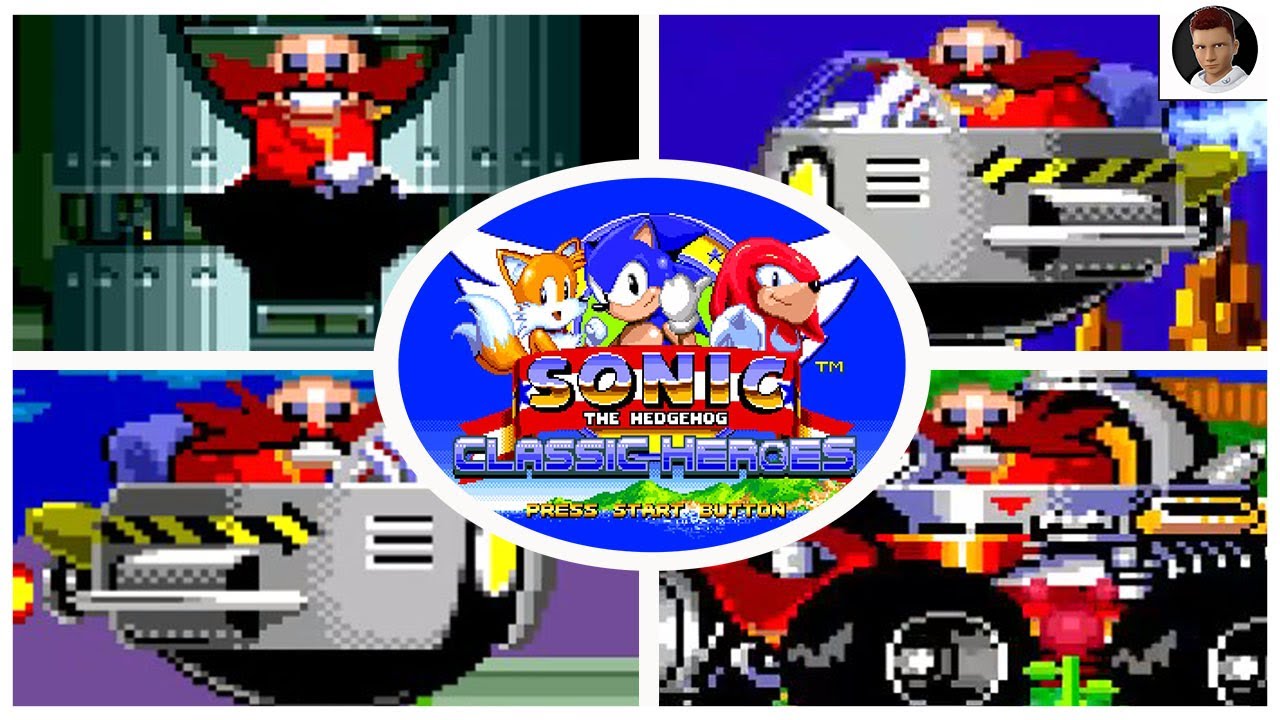 Sonic, but you are Sonic, Tails, & Knuckles?! - Sonic Classic Heroes (Rom  Hack) 