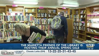 The Marietta Friends of the Library hosts annual book sale