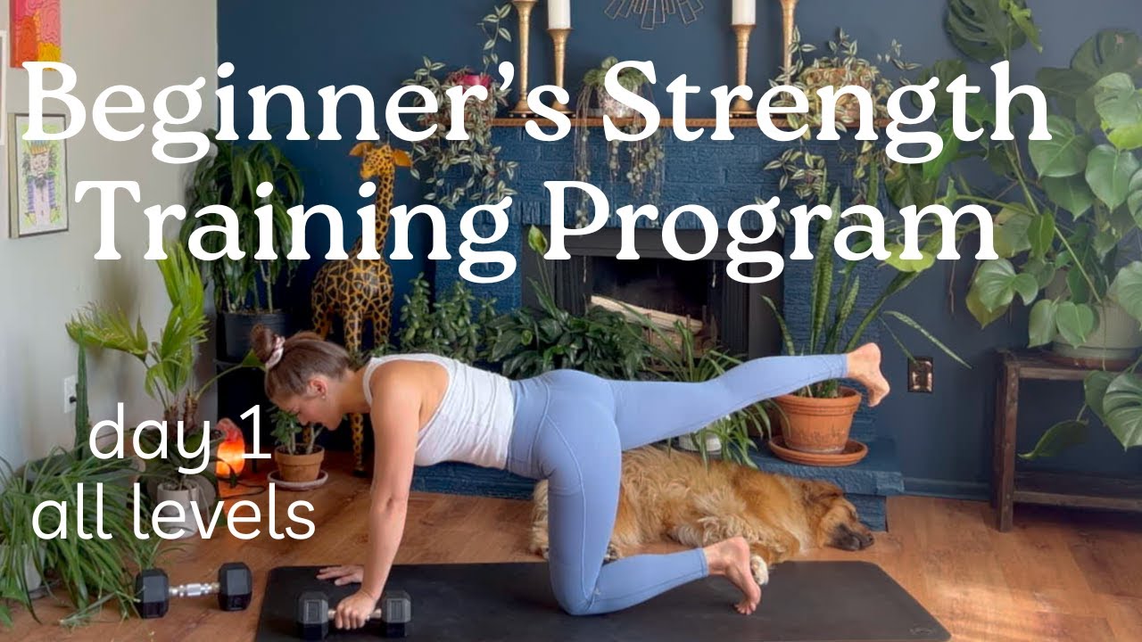 30 Min Full Body Workout - Beginner Friendly - With Weights