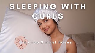 My Go to Sleeping Accessories to Maximize Frizz Free Curls Throughout the Week