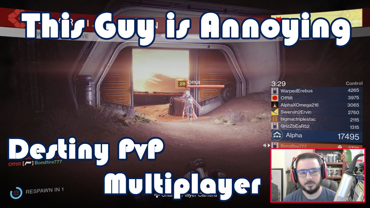 This Guy Is Annoying (Destiny PvP Multiplayer Gameplay) - YouTube