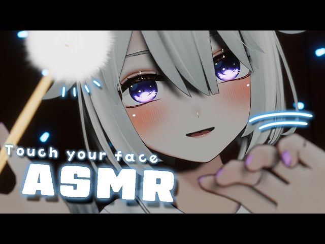 Visual ASMR that touches your face and makes you sleepy!🖐💤